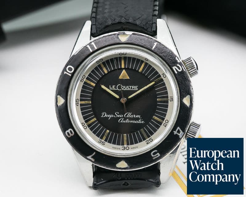Image of Jaeger-LeCoultre Vintage Deep Sea Alarm SS US Edition Circa 1962 RARE