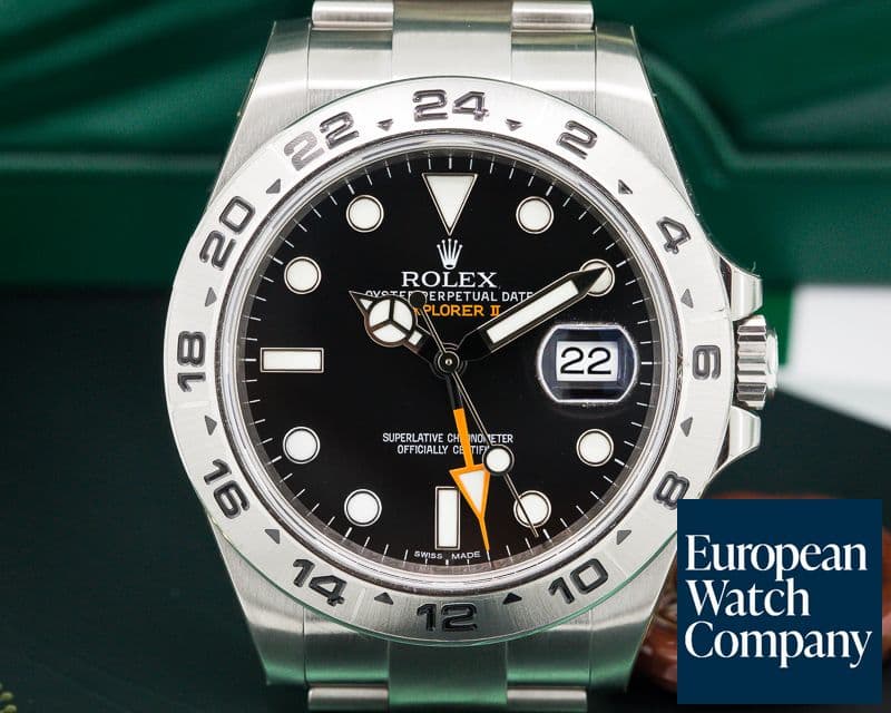 Image of Rolex Explorer II Black Dial Unworn