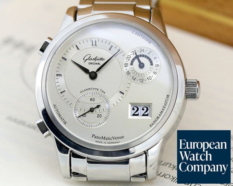 Image of Glashutte Original PanoMatic Venue GMT SS / SS