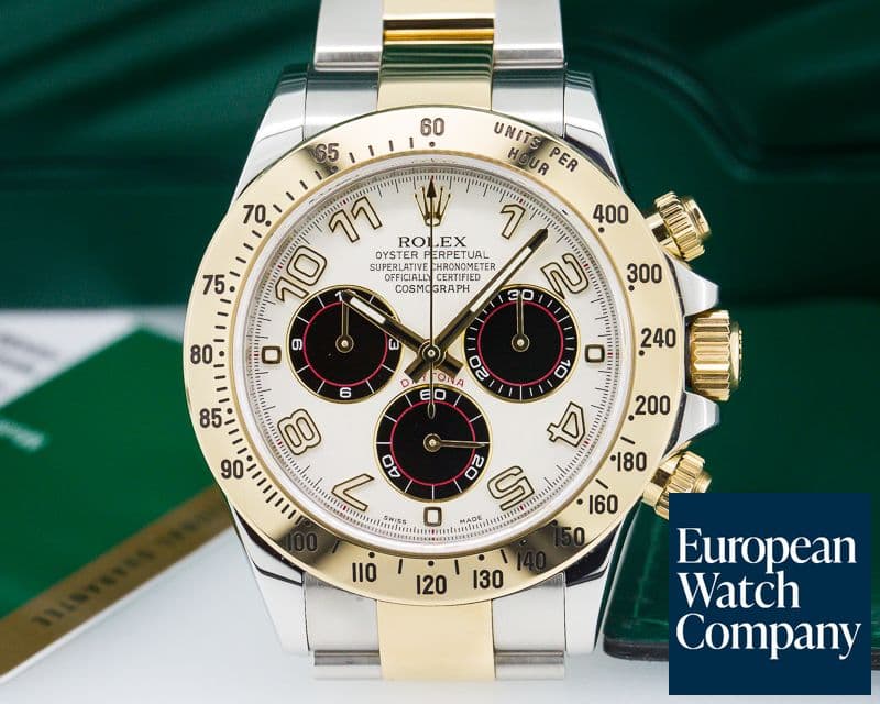 Image of Rolex Daytona White "PANDA" Dial 18K Yellow Gold / SS 