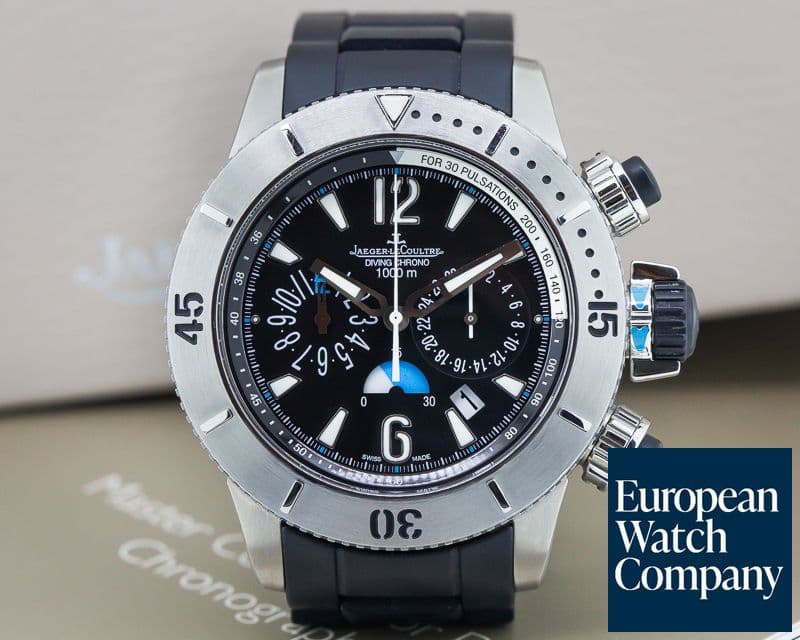 Image of Jaeger-LeCoultre Master Compressor Diving Chronograph Titanium/ Rubber Bracelet