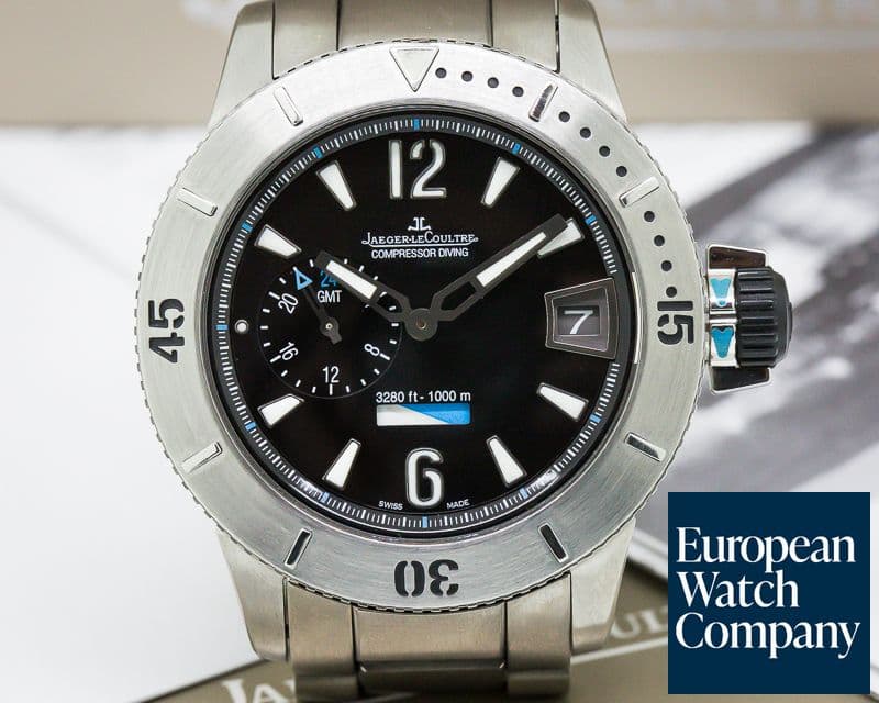 Image of Jaeger LeCoultre Master Compressor Diving GMT Titanium / Titanium 

