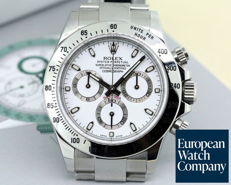Image of Rolex Daytona White Dial SS / SS