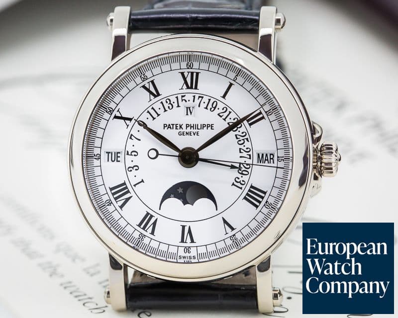 Image of Patek Philippe Retrograde Perpetual Calendar 18K White Gold