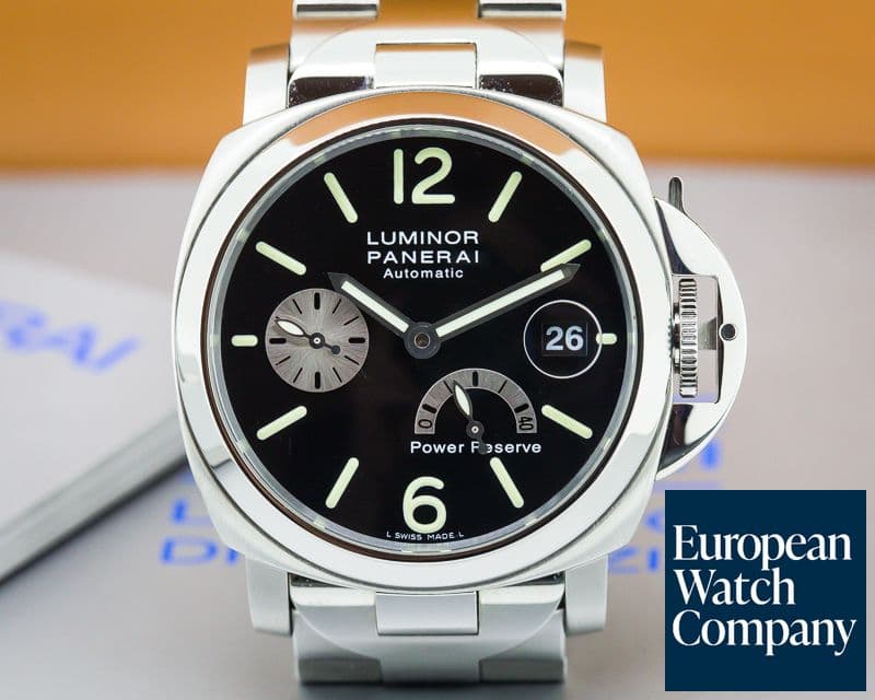 Image of Panerai Luminor Marina Power Reserve SS Black 40MM
 