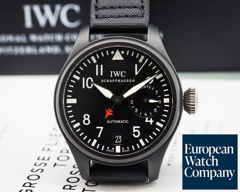 Image of IWC Big Pilot TOP GUN 7 Day Ceramic 
