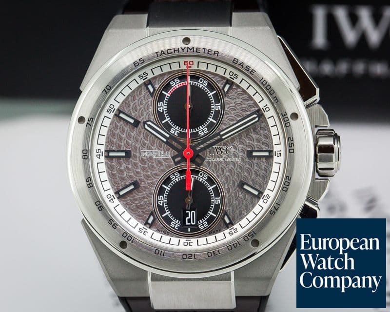 Image of IWC Ingenieur Chronograph Silberpfeil Limited Edition UNWORN SS / Leather 