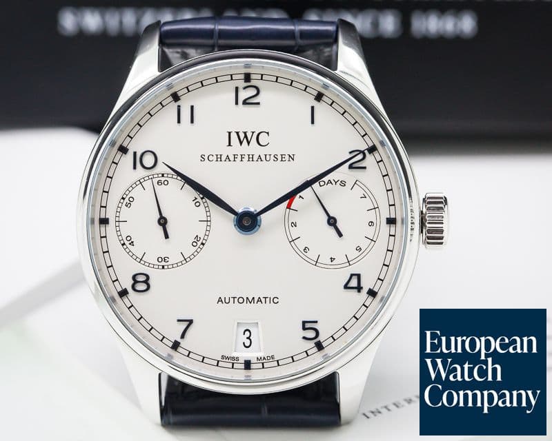 Image of IWC Portuguese 7 Day Automatic SS 