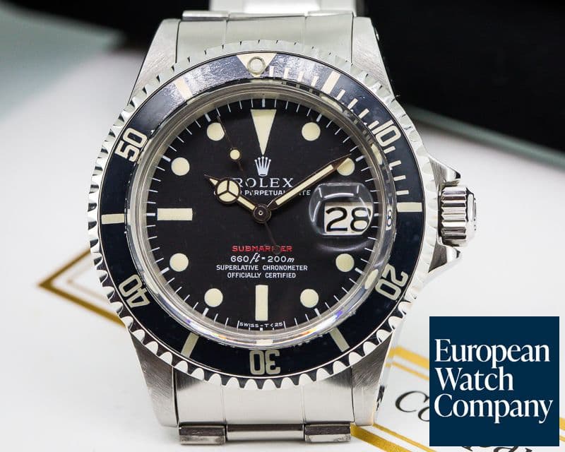 Image of Rolex Submariner RED MK IV Circa 1970 SS / SS
