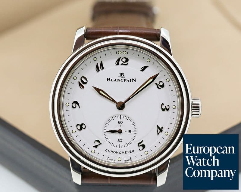 Image of Blancpain Ultra Thin White Dial
Manual Wind Chronometer SS