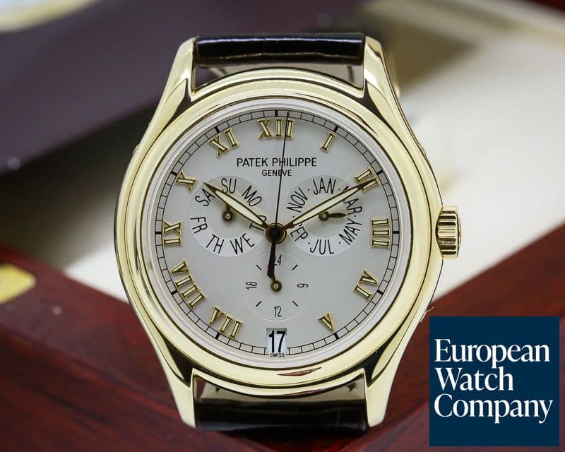 Image of Patek Philippe Annual Calendar Cream Dial 18K Yellow Gold

