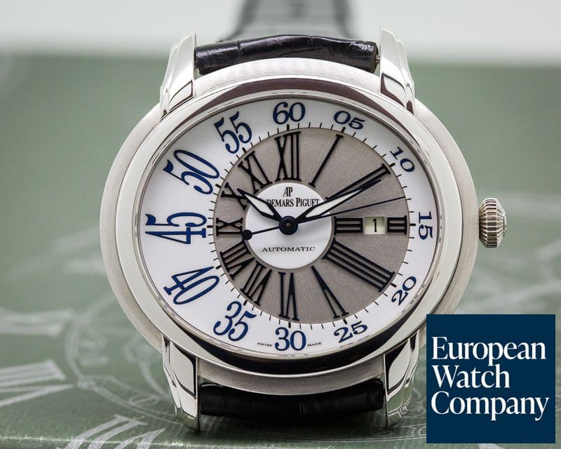 Image of Audemars Piguet Millenary Automatic 18K White Gold Silver Dial