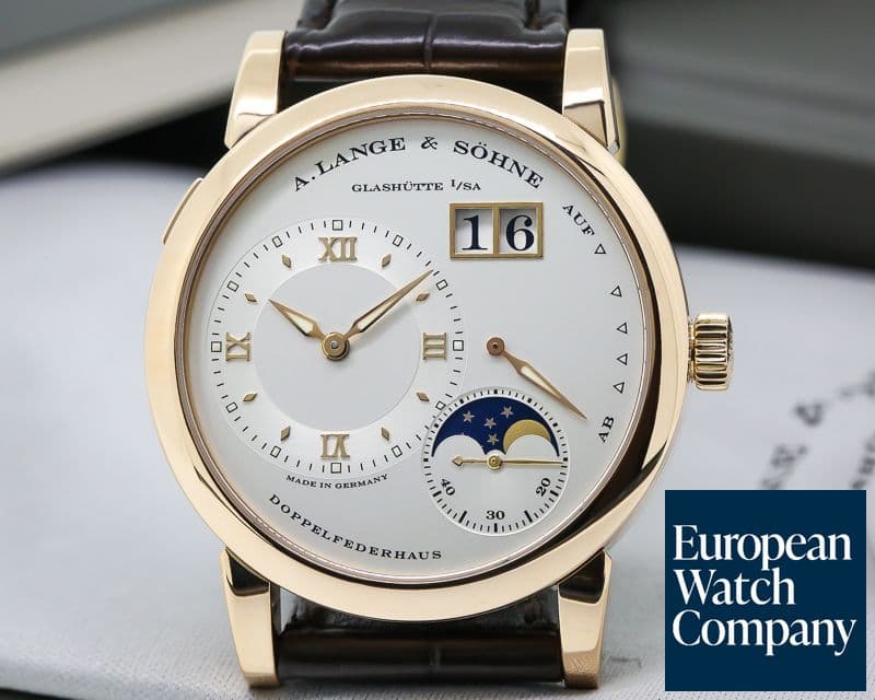 Image of A. Lange and Sohne Lange 1 Moon 18K Rose Gold 38.5MM