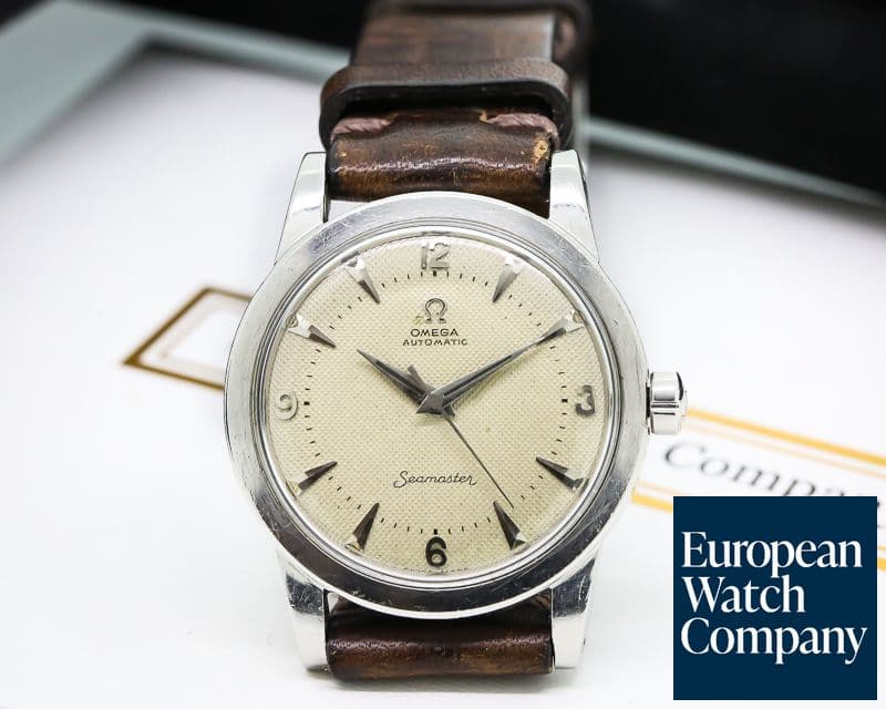 Image of Omega Seamaster Bumper Automatic Honeycomb Dial SS 