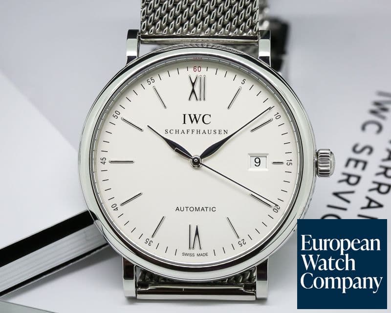 Image of IWC Portofino Automatic SS / SS Silver Dial 