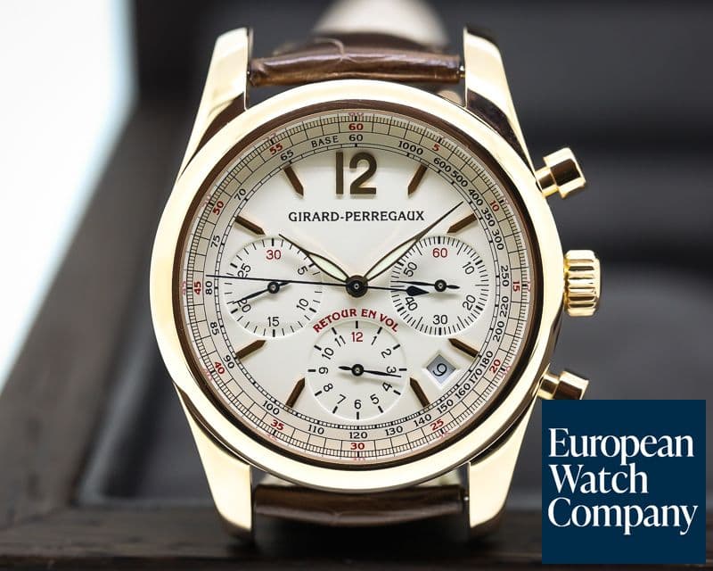 Image of Girard Perregaux Classique Elegance Flyback Chronograph 18K Rose Gold