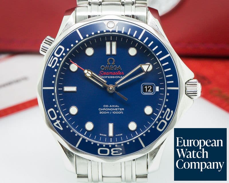 Image of Omega Seamaster Professional Blue Dial Co-Axial SS / SS 