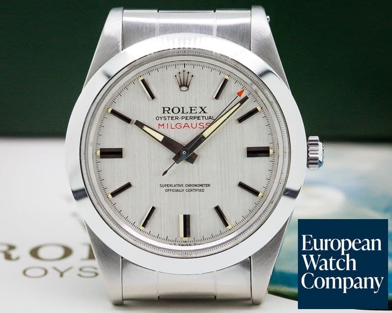 Image of Rolex Vintage Milgauss Silver Dial SS / SS
