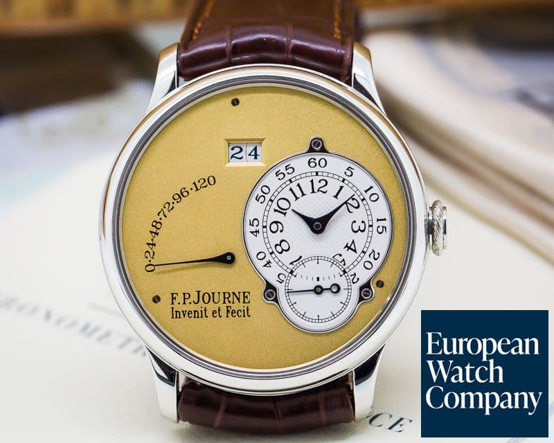 Image of F. P. Journe Octa Reserve De Marche
Platinum Gold Dial 38MM