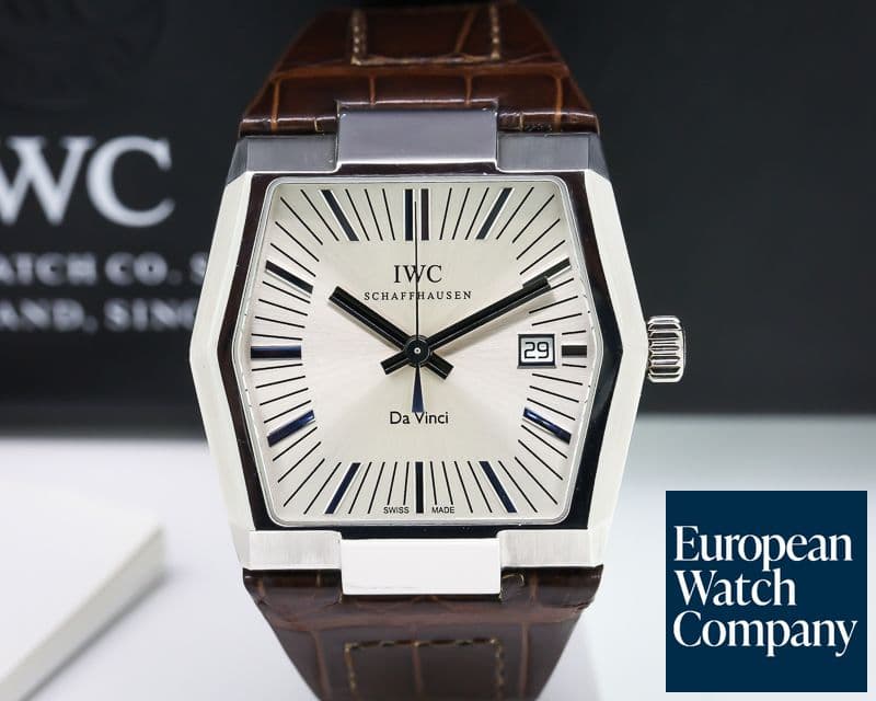 Image of IWC Da Vinci Automatic Vintage Collection Platinum Silver Dial 40MM