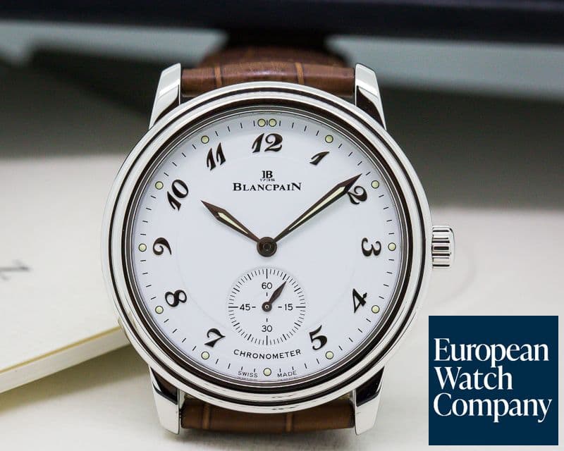 Image of Blancpain Ultra Thin White Dial
Manual Wind Chronometer SS