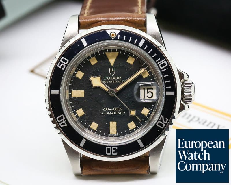 Image of Tudor Submariner Black Matte Dial "Snowflake" SS