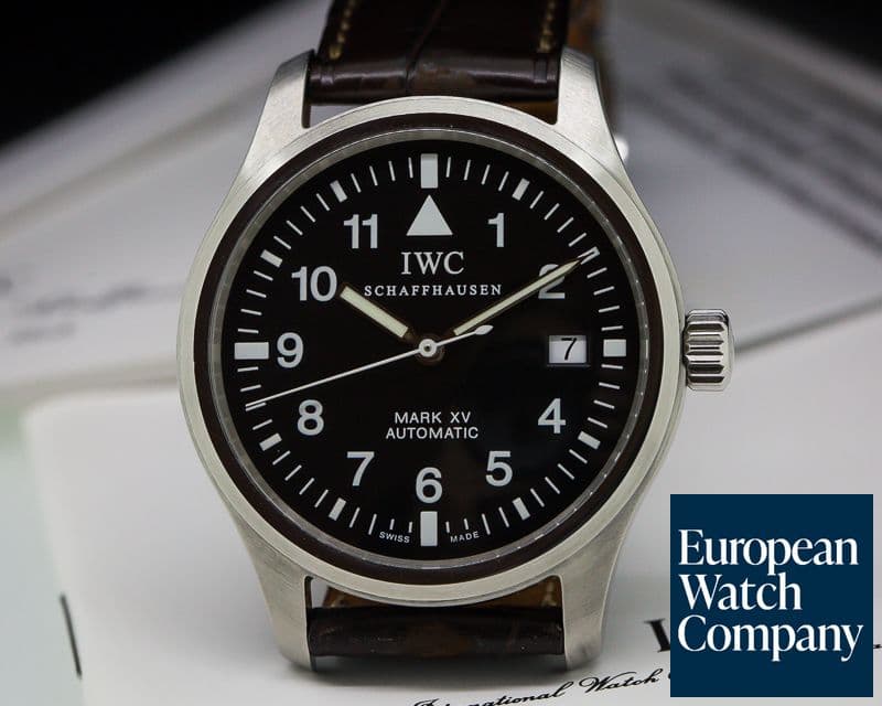 Image of IWC Mark XV SS / Strap Black Dial 