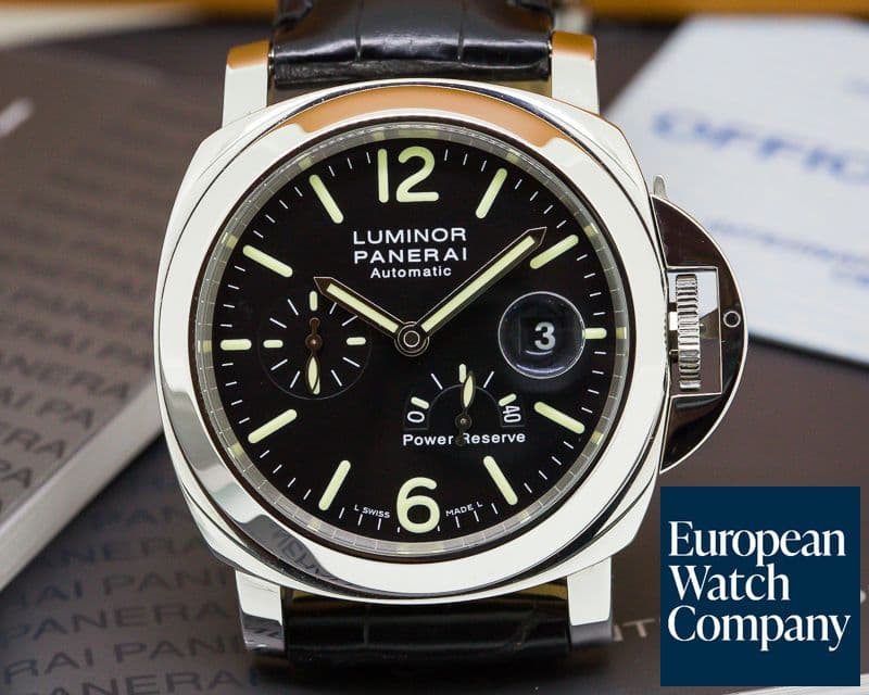 Image of Panerai Luminor Power Reserve Black Dial 44MM