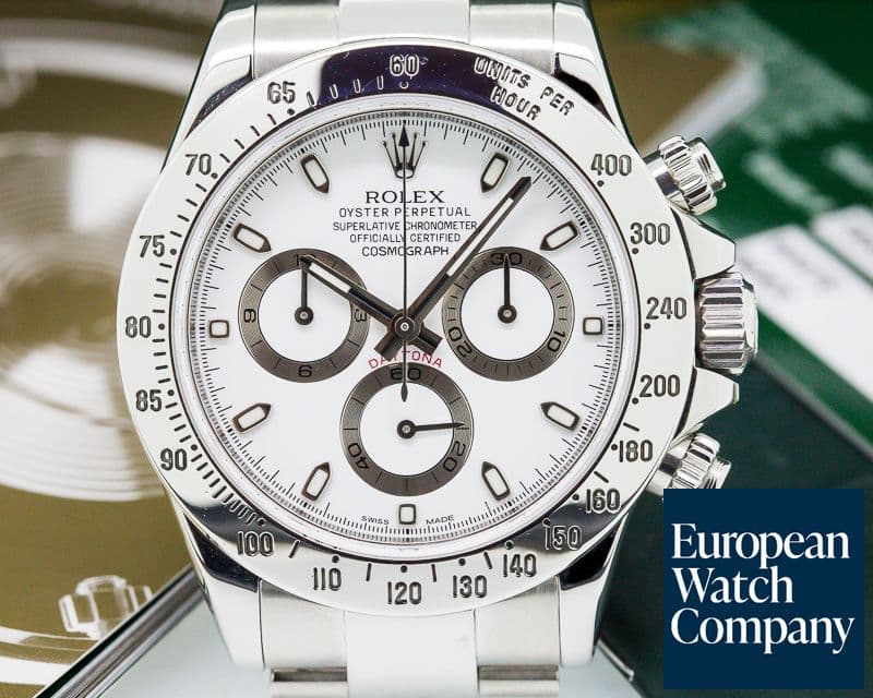 Image of Rolex Daytona White Dial SS / SS