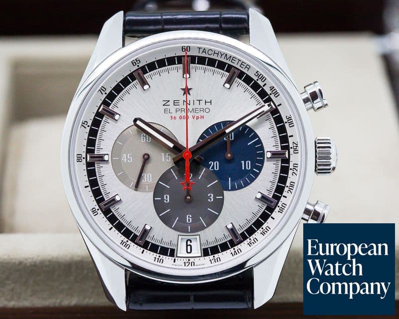 Image of Zenith El Primero Chronograph Tri Color SS 36,000VpH 