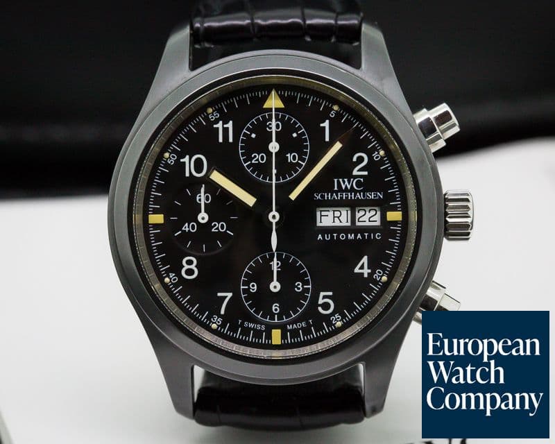 Image of IWC Flieger Pilot Chronograph Ceramic 