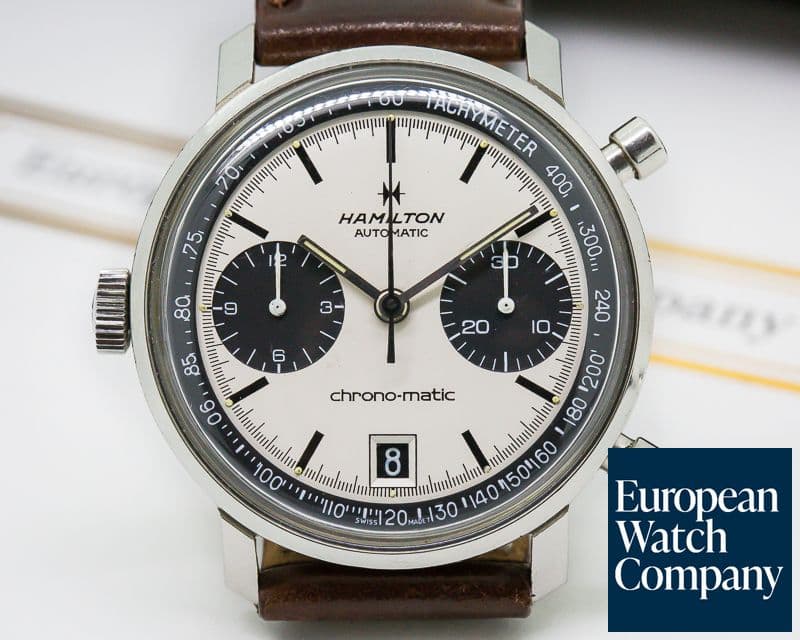 Image of Hamilton Vintage Chrono-Matic Chronograph Steel Panda Dial/1969