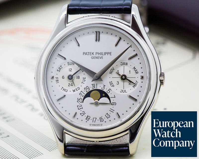 Image of Patek Philippe Perpetual Calendar 18K White Gold 