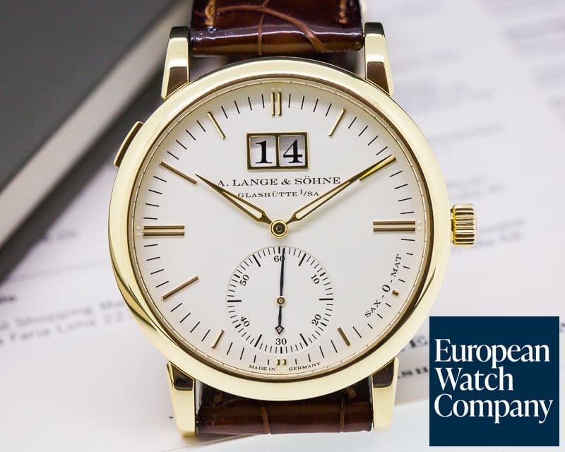 Image of A. Lange and Sohne Langematik Big Date 18K Yellow Gold 