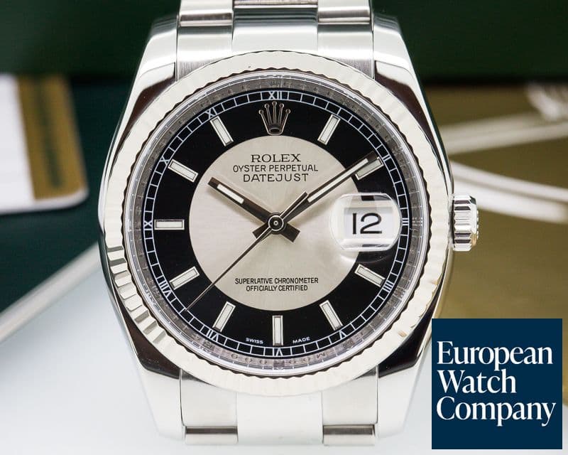 Image of Rolex Datejust SS Silver / Black Dial 