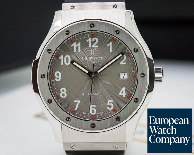 Image of Hublot Automatic Grey Dial SS / Rubber
