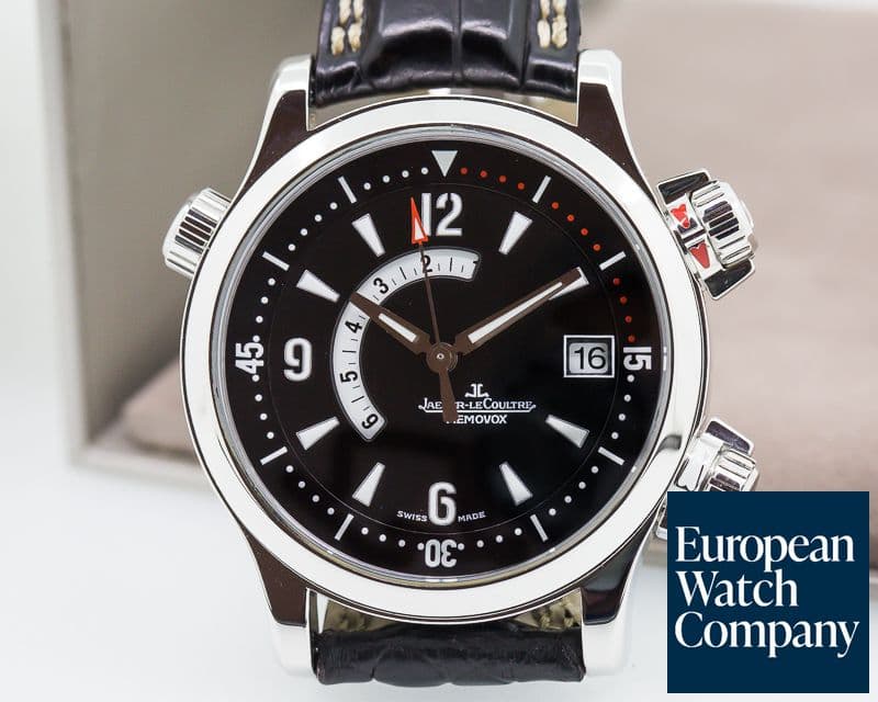 Image of Jaeger LeCoultre Master Compressor Memovox SS / Leather