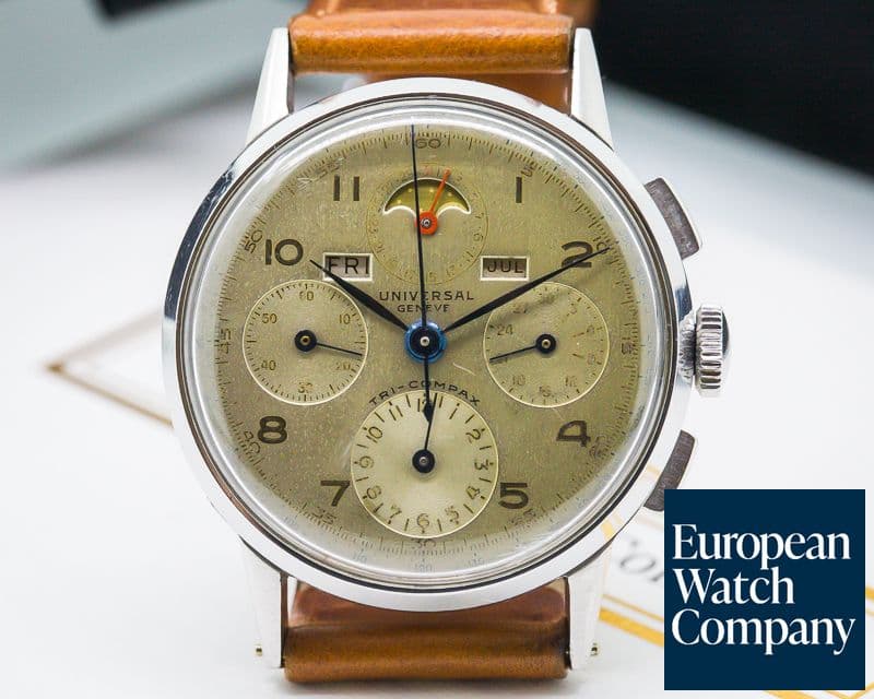 Image of Universal Geneve Vintage Tri-Compax SS