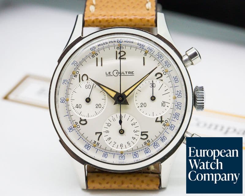 Image of Jaeger LeCoultre Vintage Manual Chronograph SS 