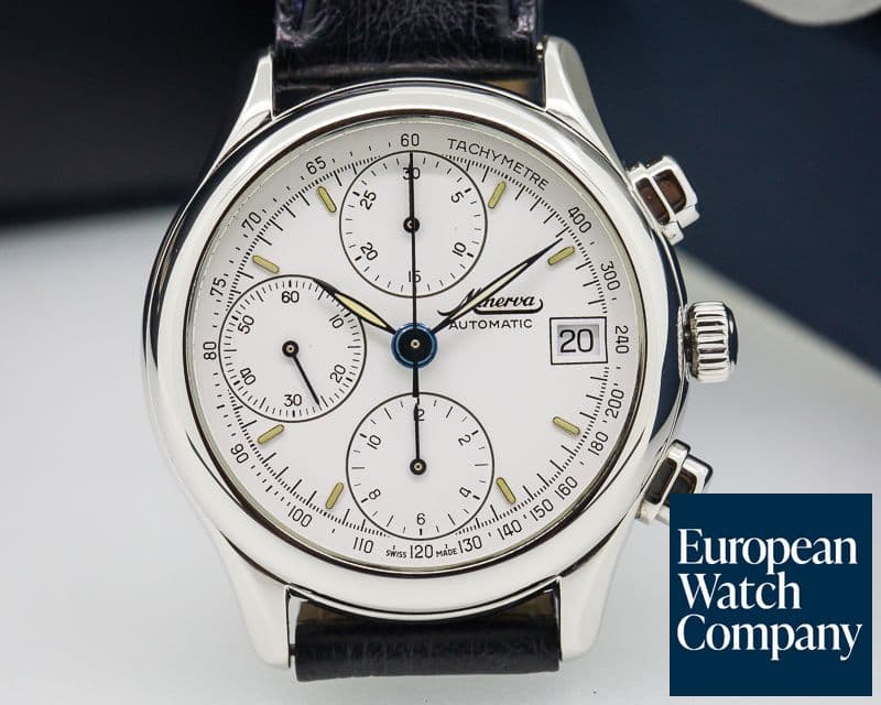 Image of Minerva Steel Automatic Chronograph 