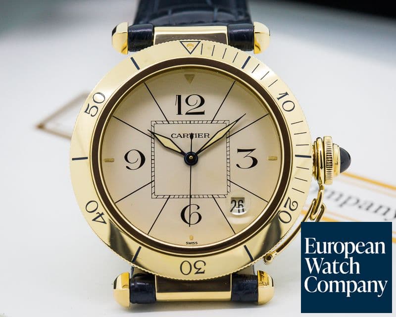 Image of Cartier Pasha 38MM Automatic 18K Yellow Gold 