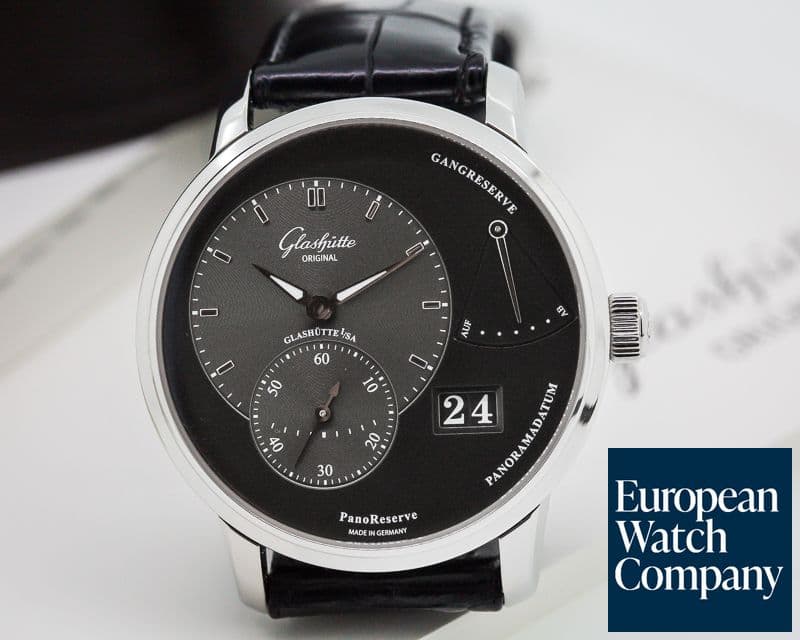 Image of Glashutte Original PanoReserve Manual Wind Grey Dial SS
