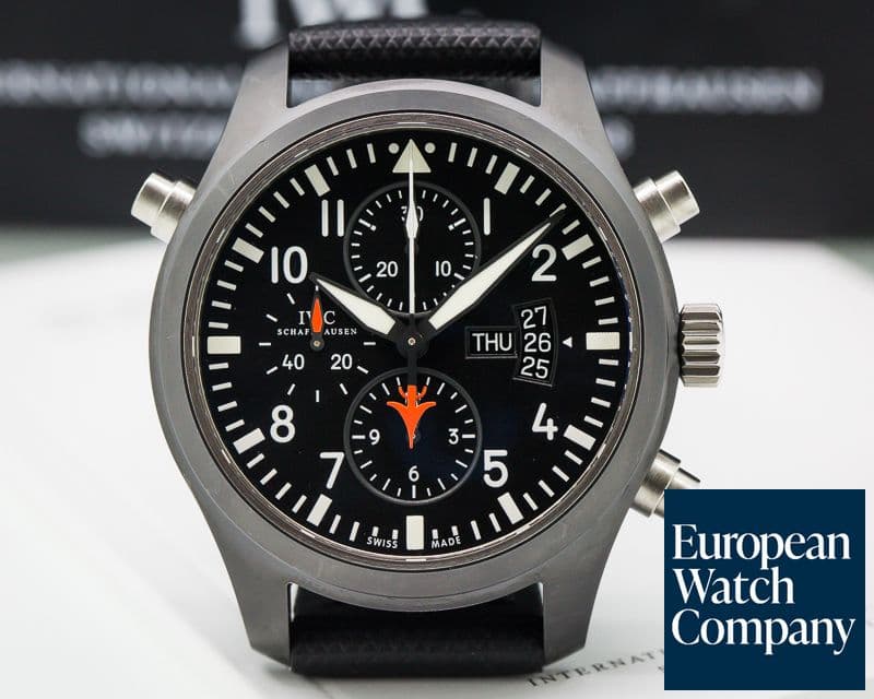 Image of IWC Top Gun Ceramic Split-Second Rattapante 