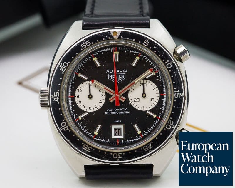 Image of Heuer Vintage Autavia Calibre 11 SS / Leather