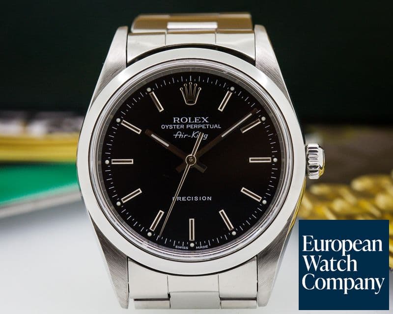 Image of Rolex Air King Black Dial SS