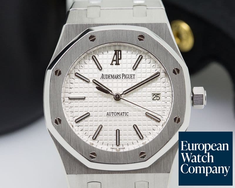 Image of Audemars Piguet Royal Oak White Dial SS / SS 