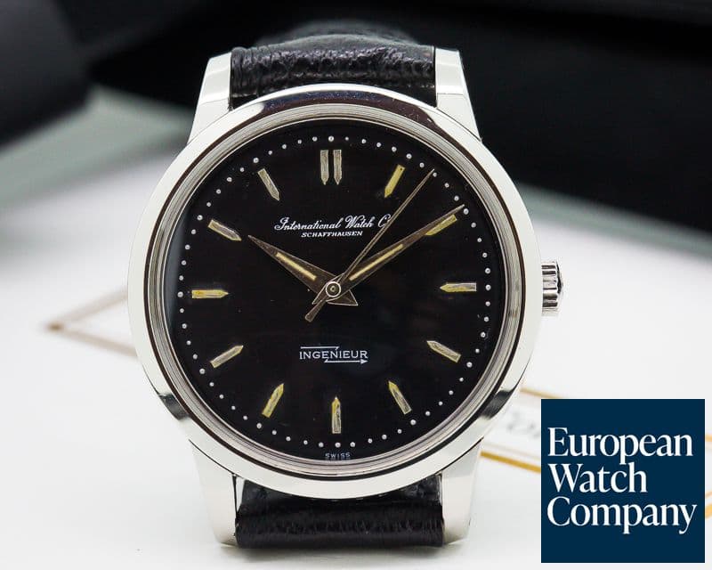 Image of IWC Vintage Ingenieur SS Black Dial 