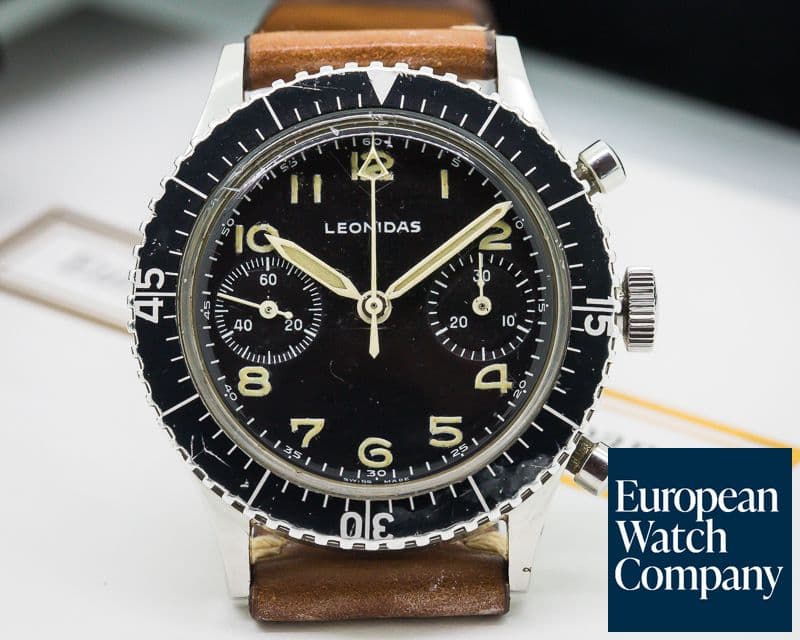 Image of Leonidas Vintage CP-1 Flyback Chronograph Civilian Version SS