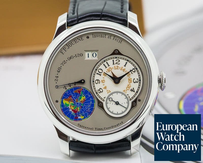 Image of F. P. Journe Octa UTC Platinum Silver Dial