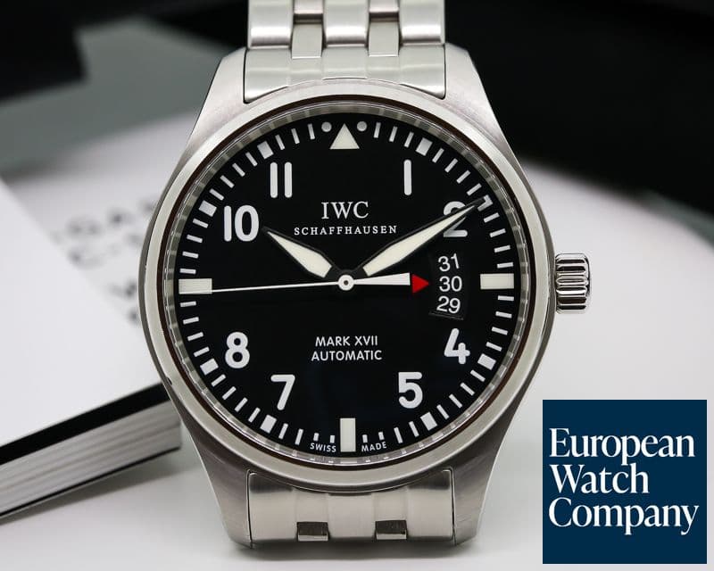 Image of IWC Mark XVII Black Dial SS / SS 